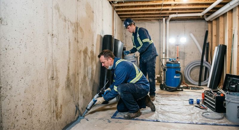 Basement Concrete Sealing in Greenville, SC