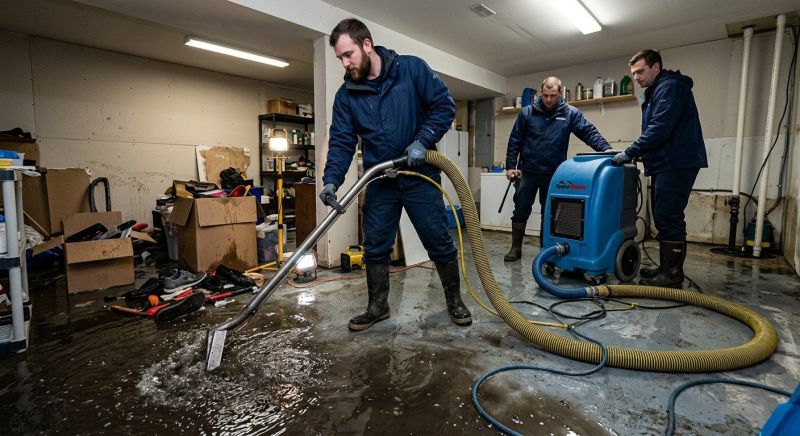 Basement Water Extraction in Chandler, AZ