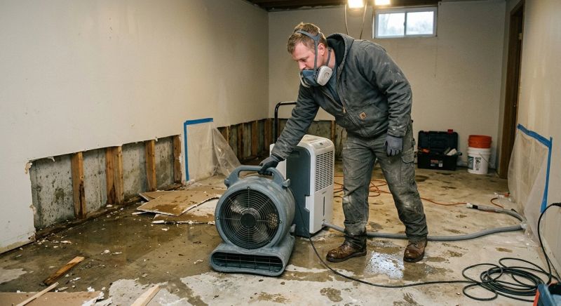 Basement Water Mitigation in Mesa, AZ