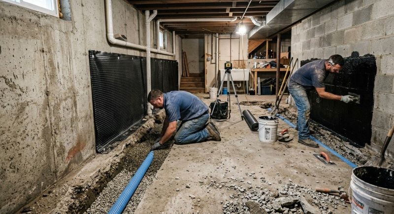 Basement Waterproofing in Greenville, SC