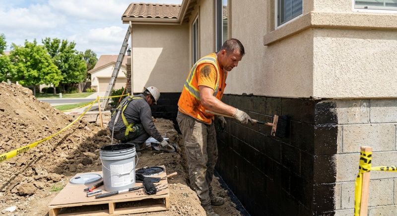 Concrete Foundation Sealing in Fredericksburg, VA