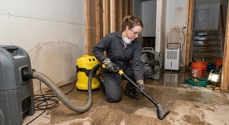 Emergency Water Damage Cleanup in Mesa, AZ
