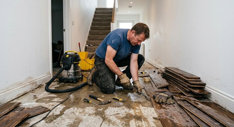Flooded Floor Repair in Scottsdale, AZ