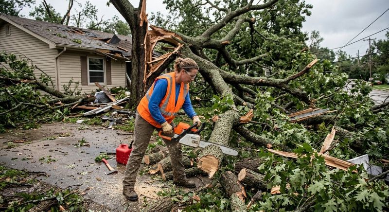 Storm Damage Cleanup in Scottsdale, AZ