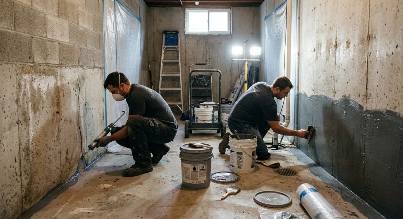 Basement Foundation Sealing in Columbus, OH