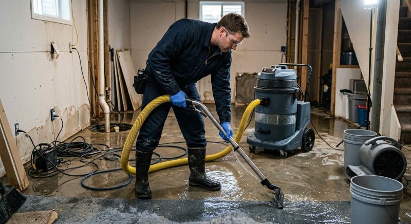 Basement Water Cleanup in Gilbert, AZ