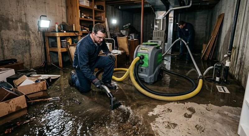 Basement Water Cleanup in Phoenix, AZ