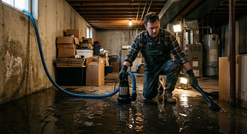 Basement Water Cleanup in Chandler, AZ