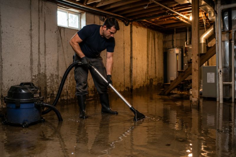Basement Water Mitigation in Scottsdale, AZ