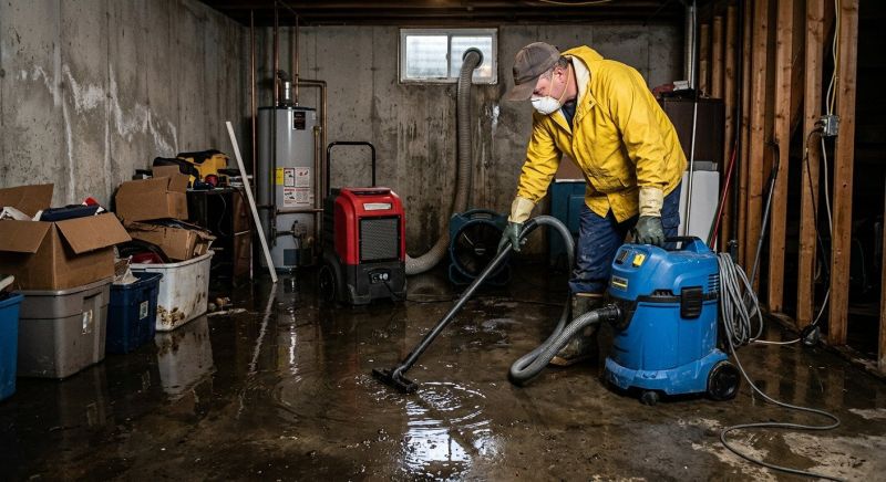 Basement Water Removal in Scottsdale, AZ