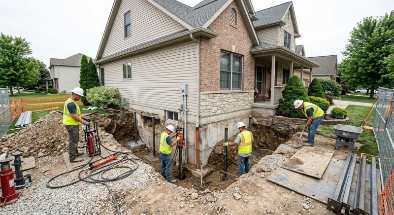 Building Foundation Repair in Columbus, OH