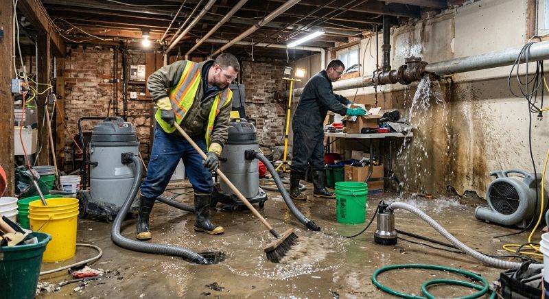 Burst Pipe Cleanup in Chandler, AZ