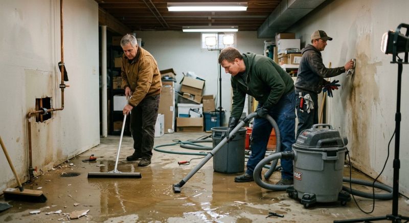 Burst Pipe Cleanup in Phoenix, AZ