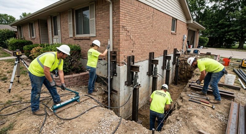 Concrete Foundation Leveling in Columbus, OH