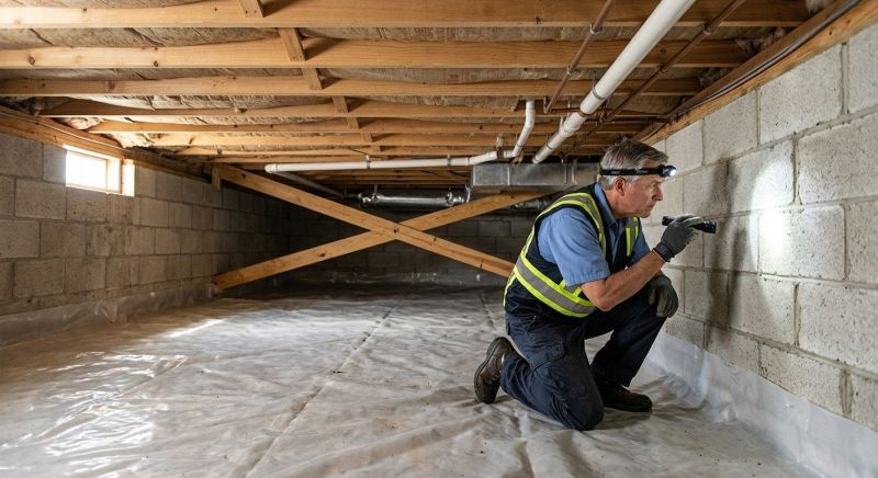 Crawl Space Leveling in Tampa, FL
