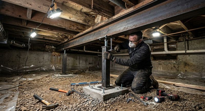 Crawlspace Structural Repair in Columbus, OH