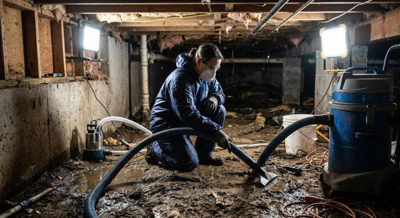 Crawlspace Water Removal in Phoenix, AZ