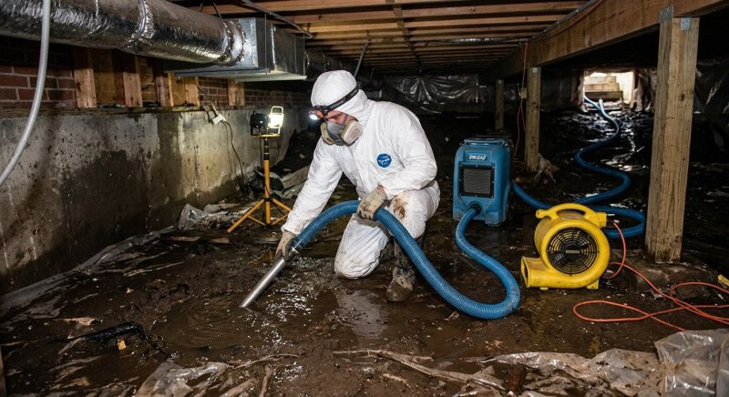 Crawlspace Water Restoration in Phoenix, AZ