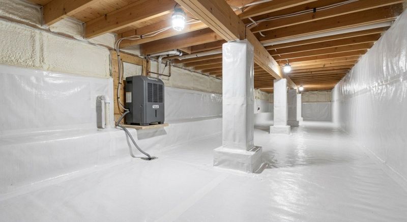 Crawlspace Waterproofing in Fredericksburg, VA