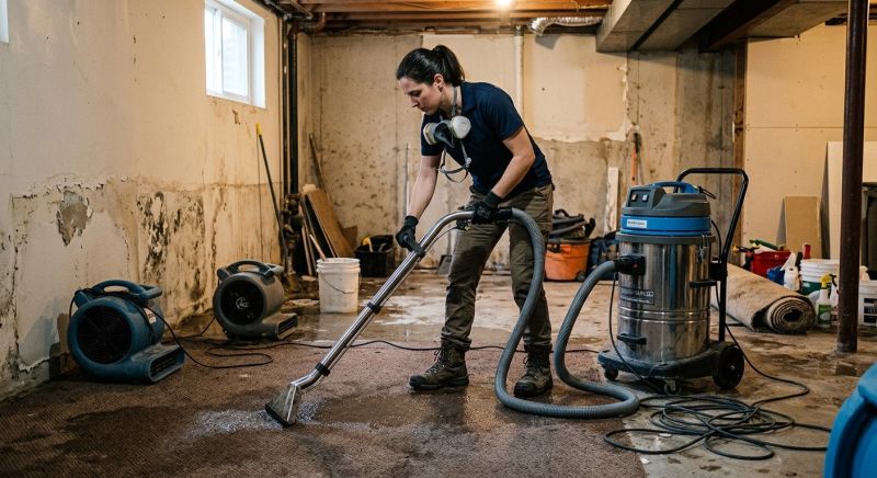Flooded Basement Cleanup in Phoenix, AZ