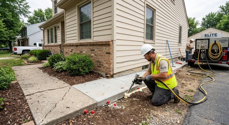 Foundation Lifting in Columbus, OH