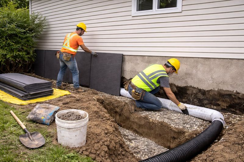 Foundation Moisture Control in Fredericksburg, VA