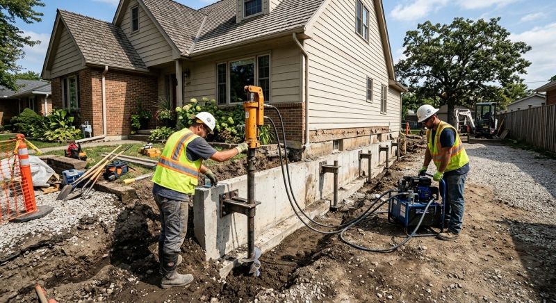 Foundation Strengthening in Columbus, OH