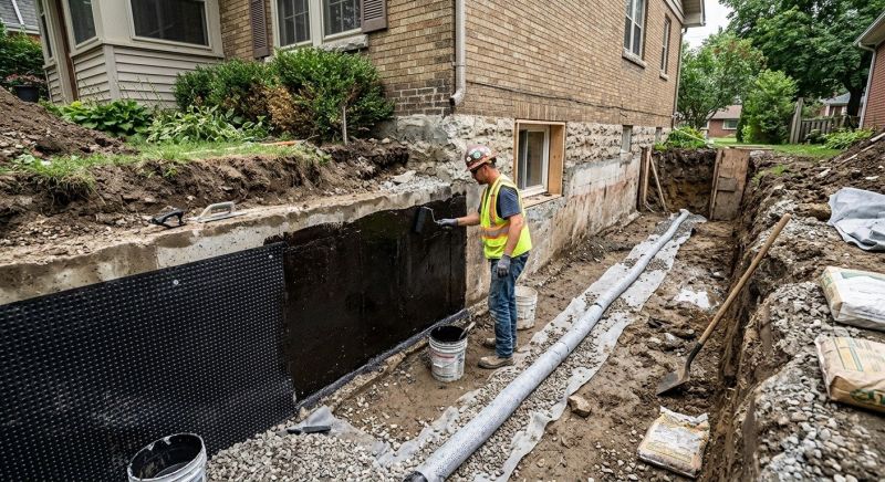 Foundation Waterproofing in Greenville, SC