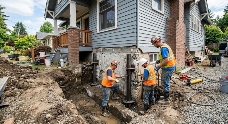 House Foundation Repair in Columbus, OH