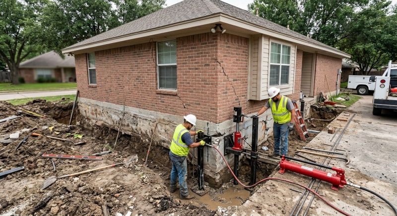 House Foundation Repair in Columbus, OH