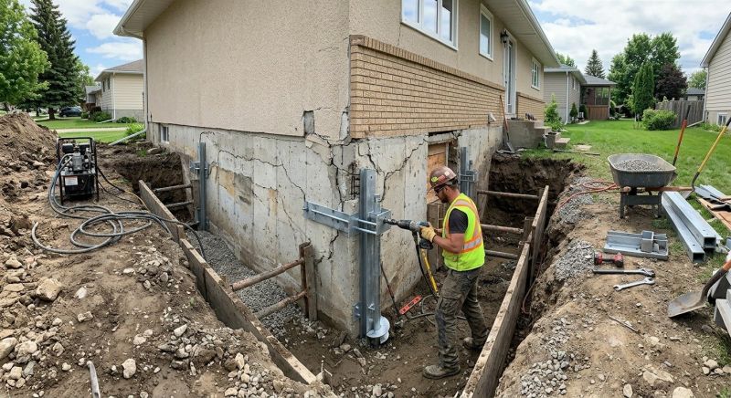 House Foundation Repair in Columbus, OH