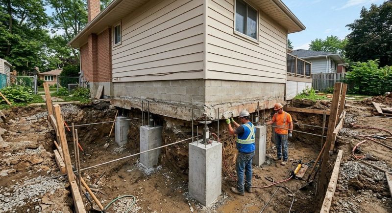 House Underpinning in Tampa, FL