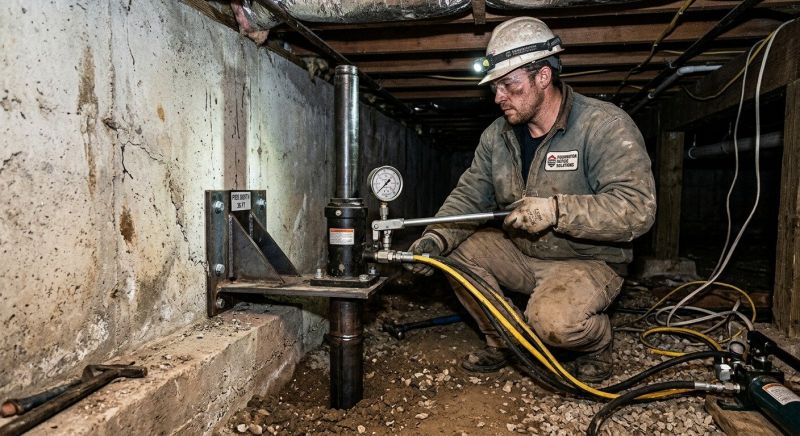 Settling Foundation Service in Columbus, OH
