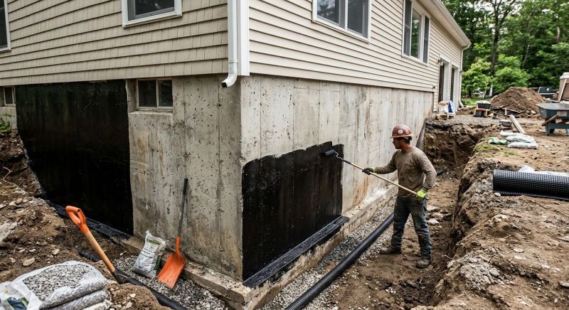 Wall Waterproofing in Greenville, SC