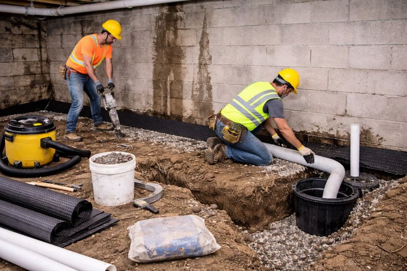 Wet Basement Repair in Birmingham, AL