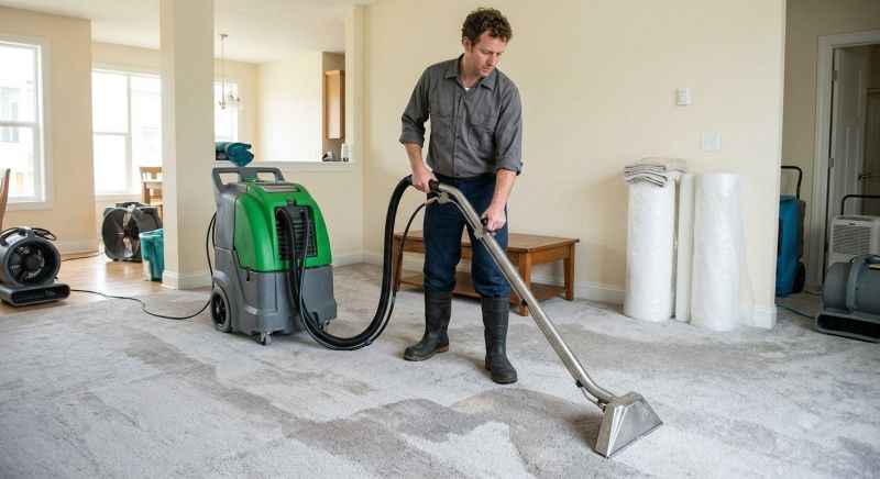 Wet Carpet Drying in Scottsdale, AZ